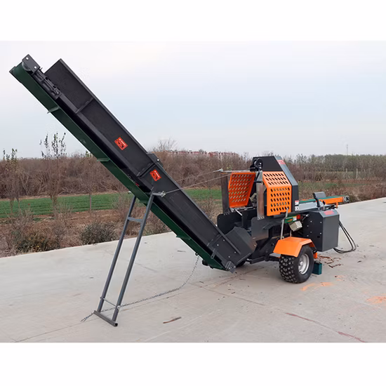 CE Approved Mobile Hydraulic Wood Log Splitter