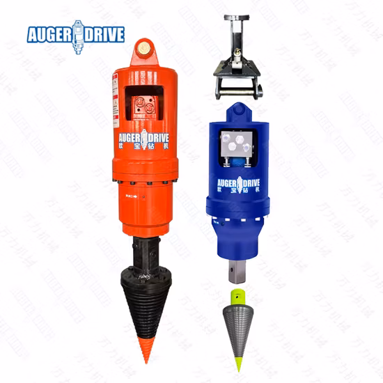 Wood Splitting Machine, Hydraulic Splitter Wood, Screw Type Log Splitter