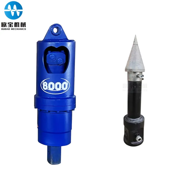 Wood Splitting Machine, Hydraulic Splitter Wood, Screw Type Log Splitter