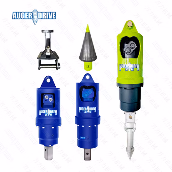 Wood Splitting Machine, Hydraulic Splitter Wood, Screw Type Log Splitter